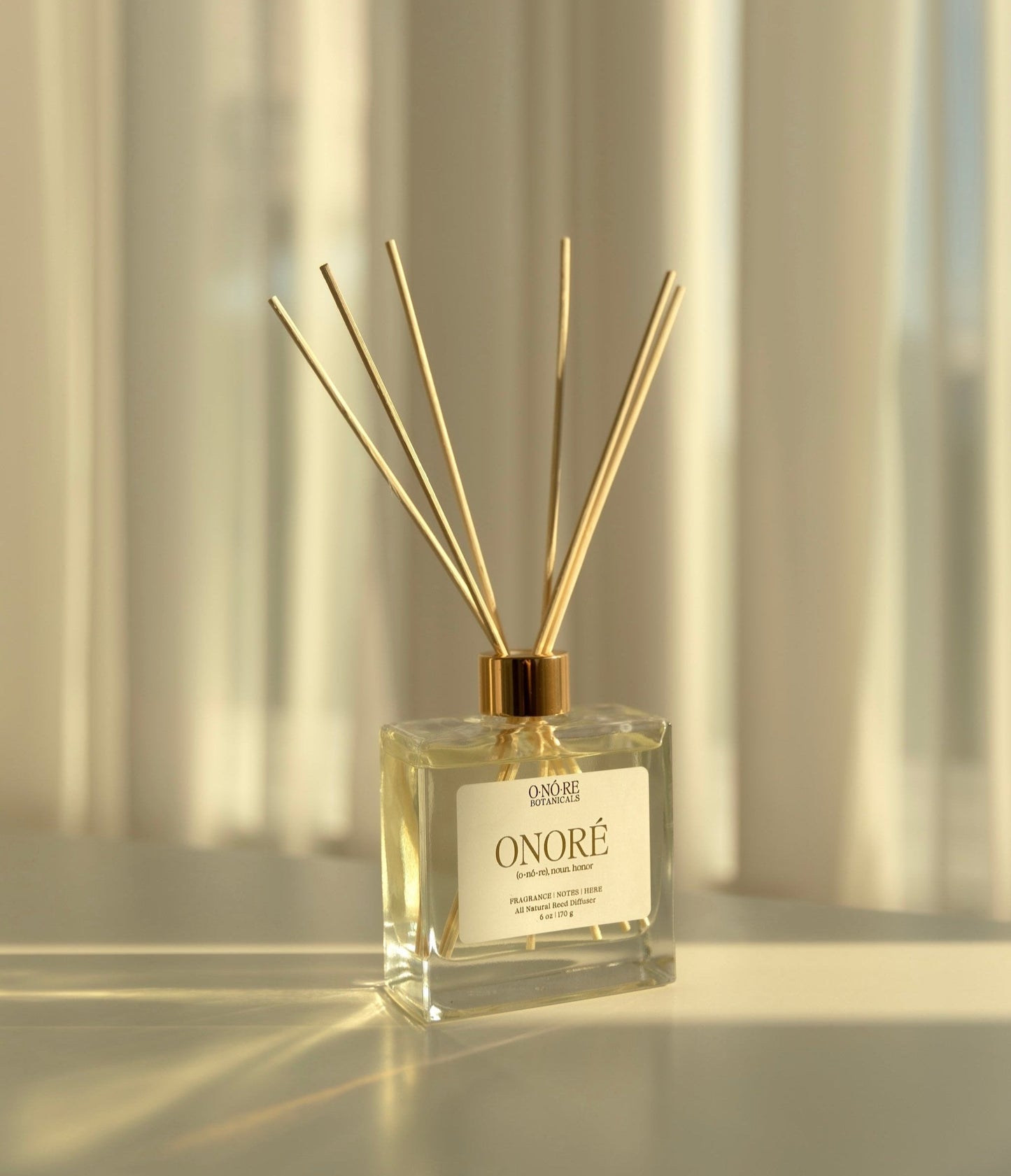 All Natural Reed Diffuser: No. 06 Petrichor + Patchouli + Earthy